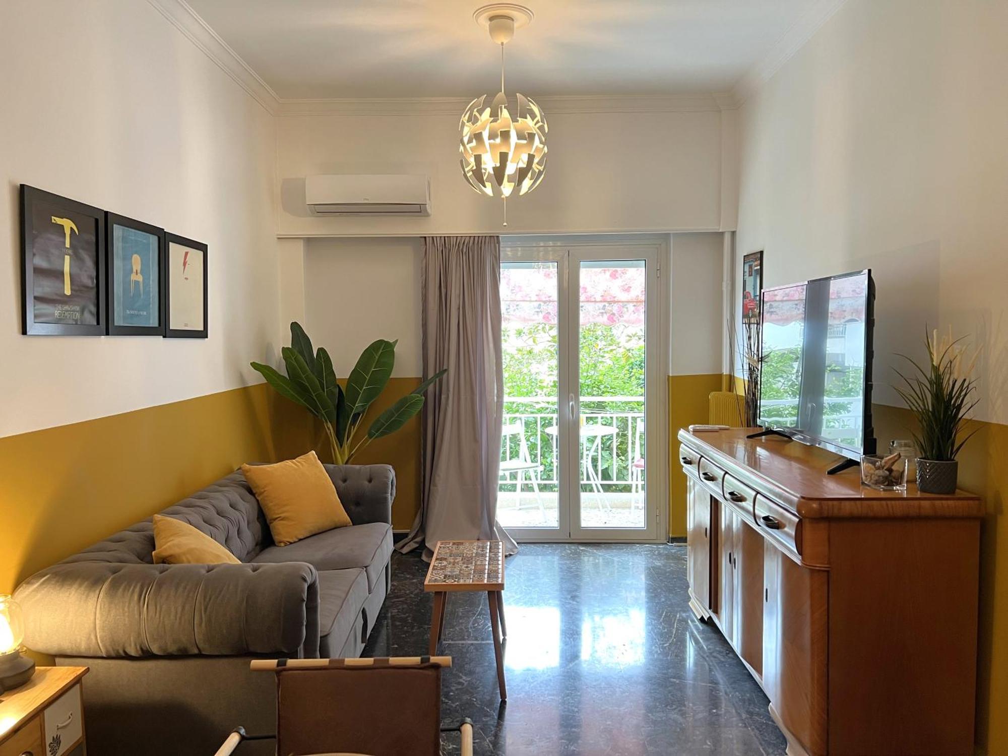 Athenian Vintage Style 2 Bdr Apartment Eksteriør bilde